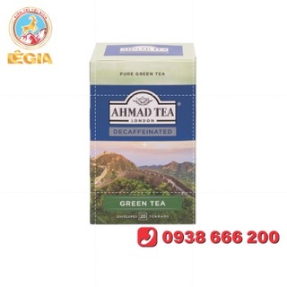 Trà ahmad trà xanh 40g – ahmad tea decaffeinated green tea