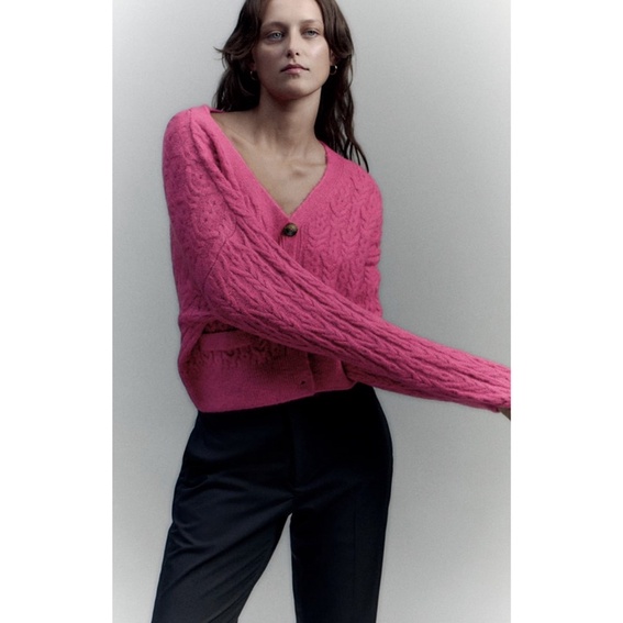 Len Cardigan Zara Authentic