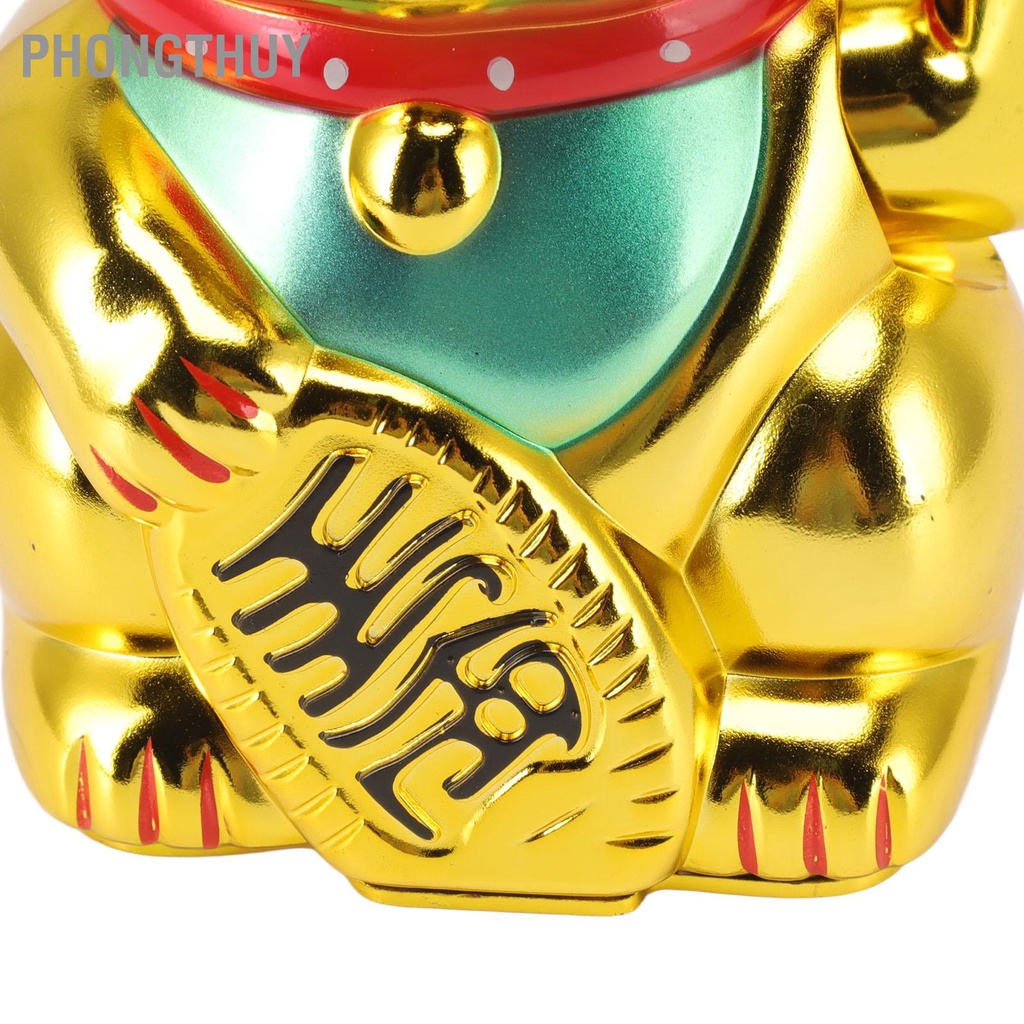 Mèo Thần Tài Vẫy Tay Chạy Bằng Pin Mang Lại May Mắn Tài Lộc Cho Gia đình Nhà Hàng Khách Sạn