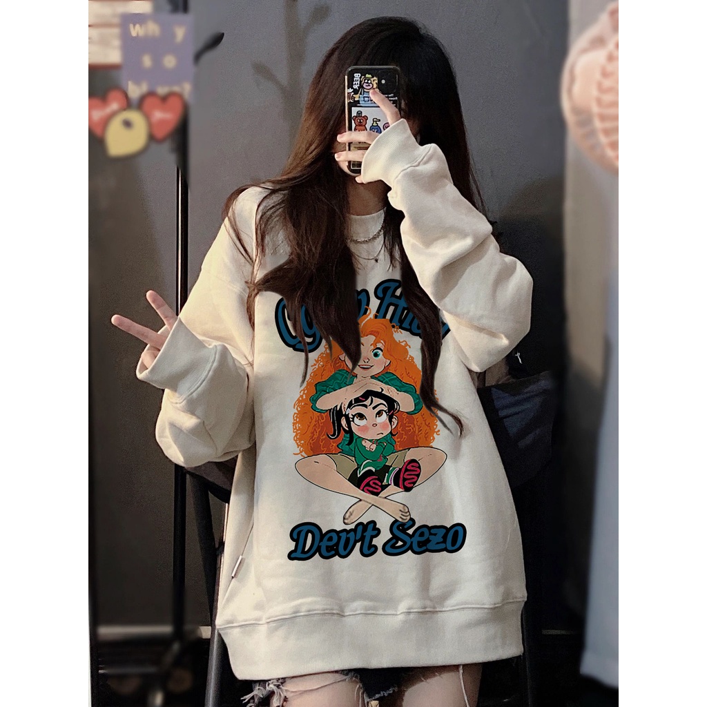 NRVP Áo Thun Nữ Dài Tay 100% Cotton Phong Cách Hàn Quốc Thời Trang Mới 2023