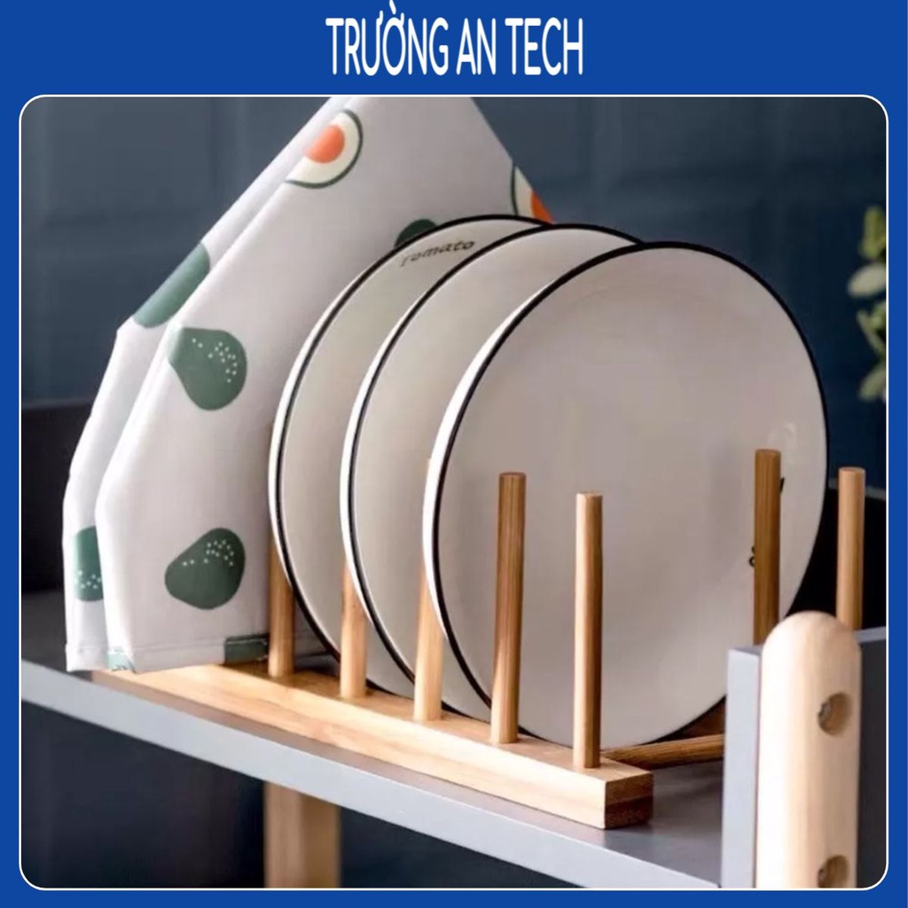 Giá Úp Cốc Chén, Để Sách Decor Bằng Gỗ Tre Tự Nhiên Tinh Tế - Nhã Nhặn