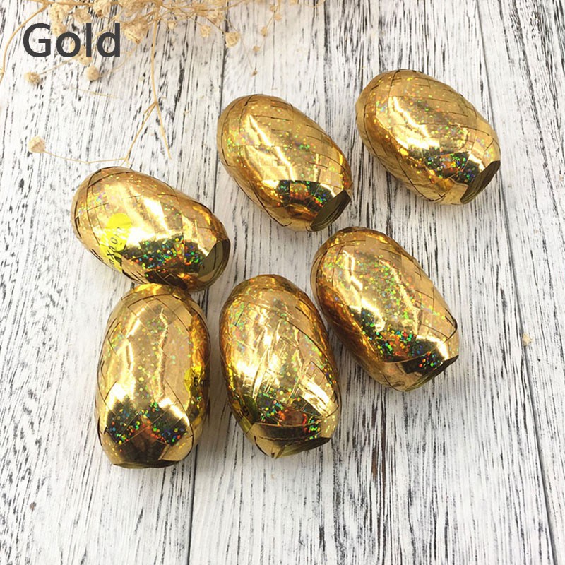 Ruy băng kén buộc đuôi bóng trang trí sinh nhật, phòng cưới dài 10m