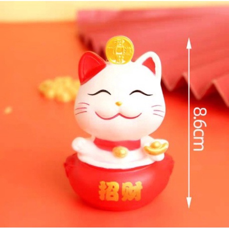 mèo thần tài ngồi hũ