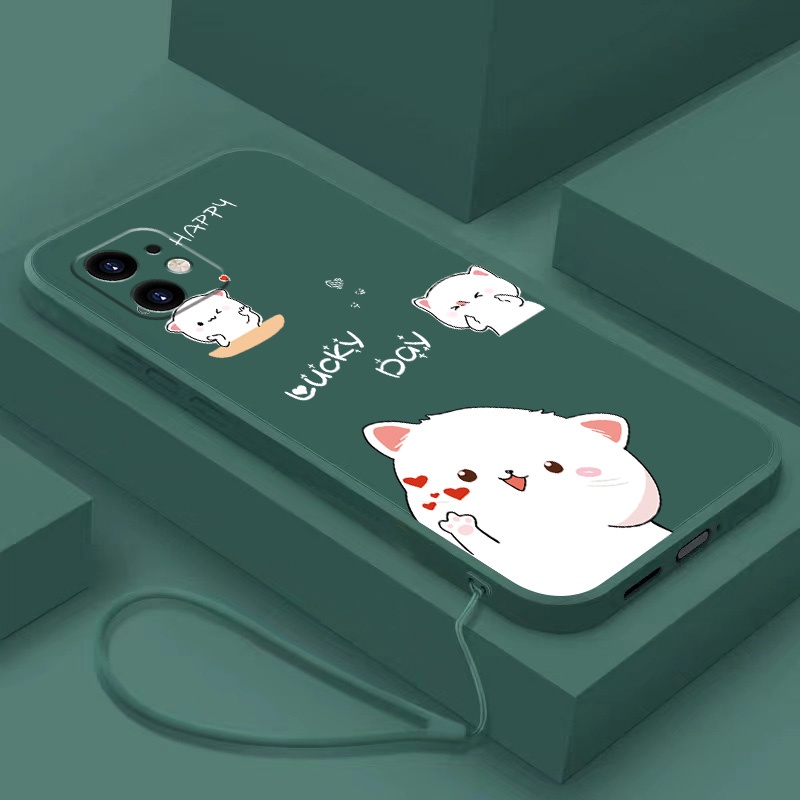 Ốp Điện Thoại In Hình Mèo May Mắn Cho iPhone 11 iPhone 11 pro iPhone 11 pro max iPhone 12 iPhone 12 pro iPhone 12