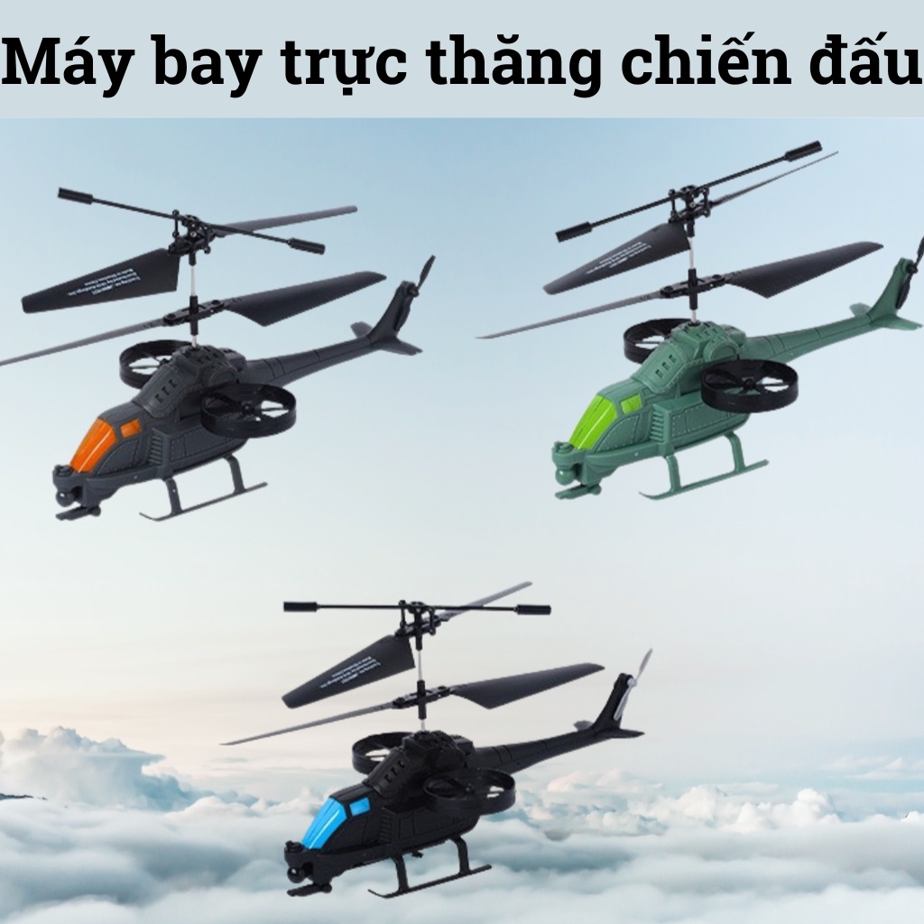 Đồ chơi máy bay trực thăng chiến đấu điều khiển từ xa cho trẻ em