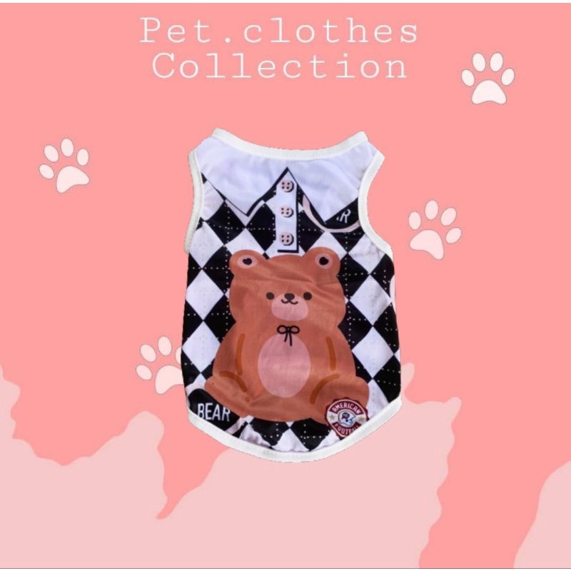 PET.CLOTHES THỜI TRANG THÚ CƯNG - Áo ba lỗ thoáng mát cho chó mèo