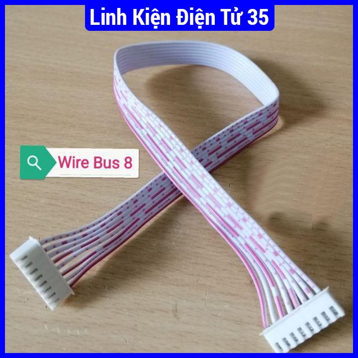 Dây bus 30cm chân 2.54mm đủ loại 2 dây, 3 dây, 4 dây, 5 dây, 6 dây, 7 dây, 8 dây, 10 dây, 12 dây