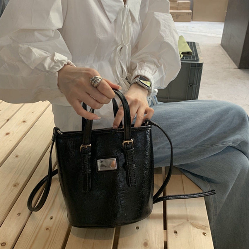 Túi Xách Da PU Sành Điệu Thời Trang Phong Cách Hàn Quốc 2023 Cho Nữ