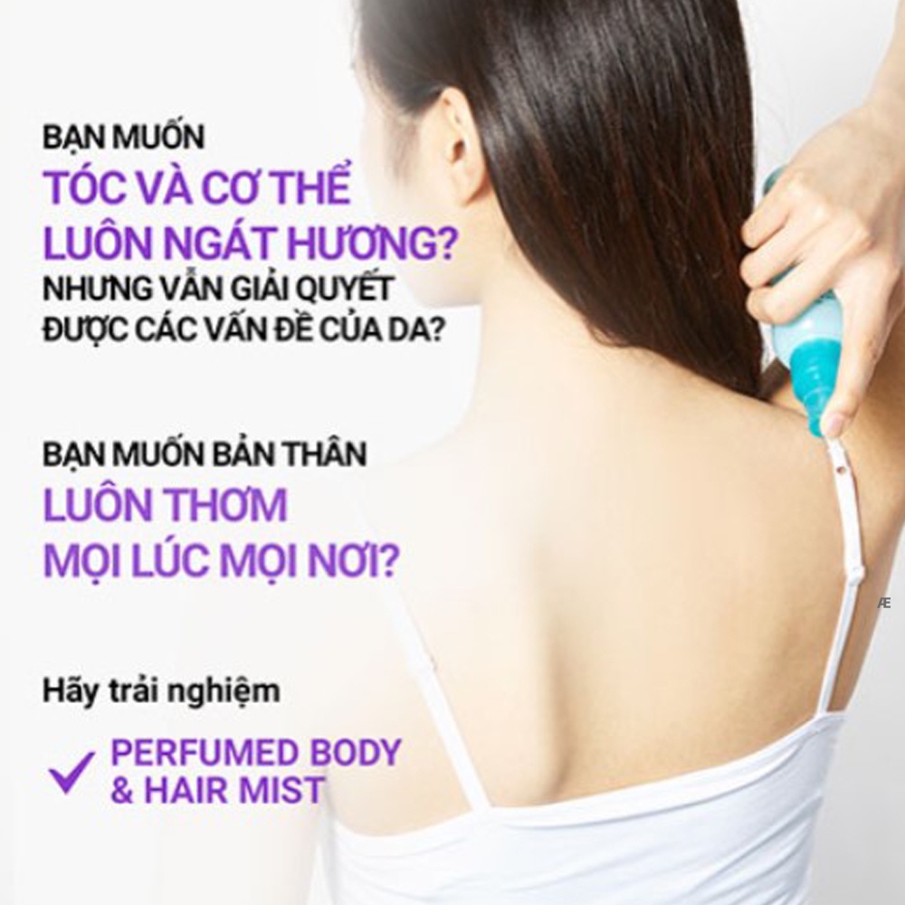 Xịt thơm toàn thân innisfree My Perfumed Body and Hair Mist 100 ml