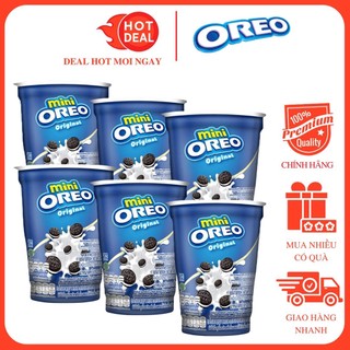 COMBO 6 LY Bánh Oreo Mini Vani Thơm Ngon 67G/LY Chính Hãng