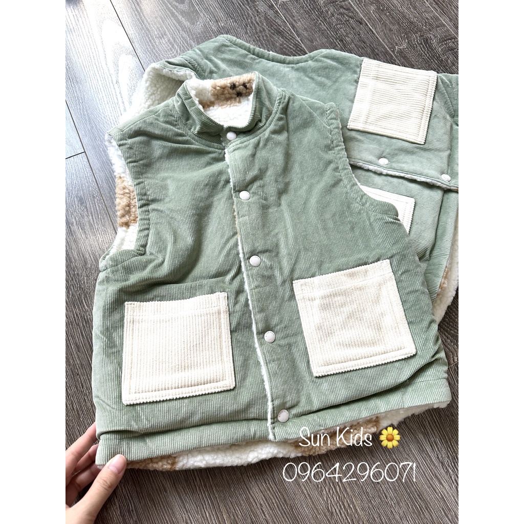 🌼 ÁO GILE 2 MẶT BLUEDOG XUẤT HÀN DƯ XỊN ĐÉT ❤️BÉ GÁI/TRAI MẶC ĐỀU OK Ạ❤️