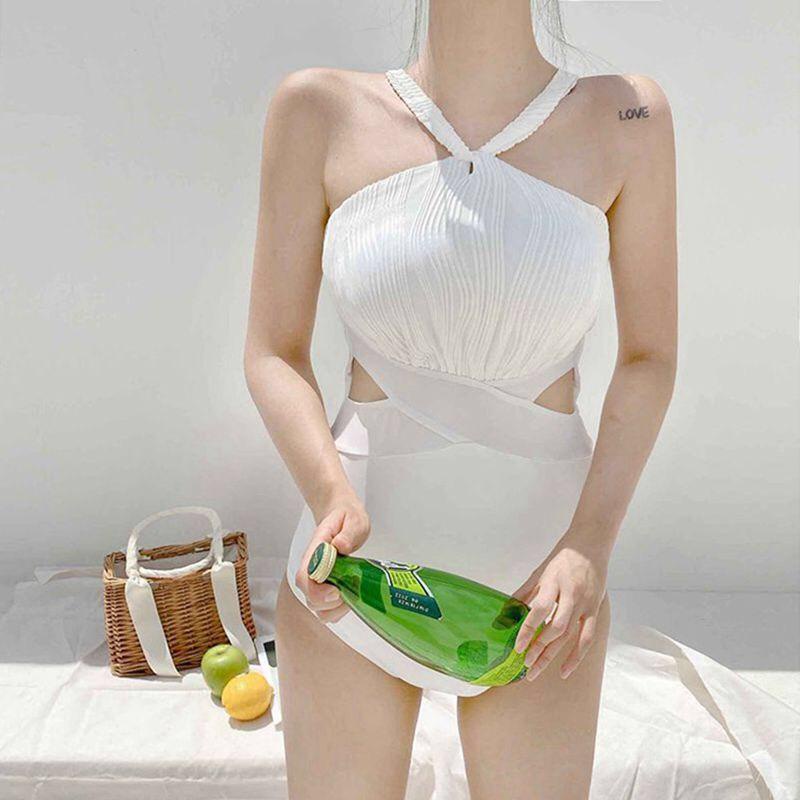 Bikini liền mảnh CỔ YẾM ngọt ngào quyến rũ BM31
