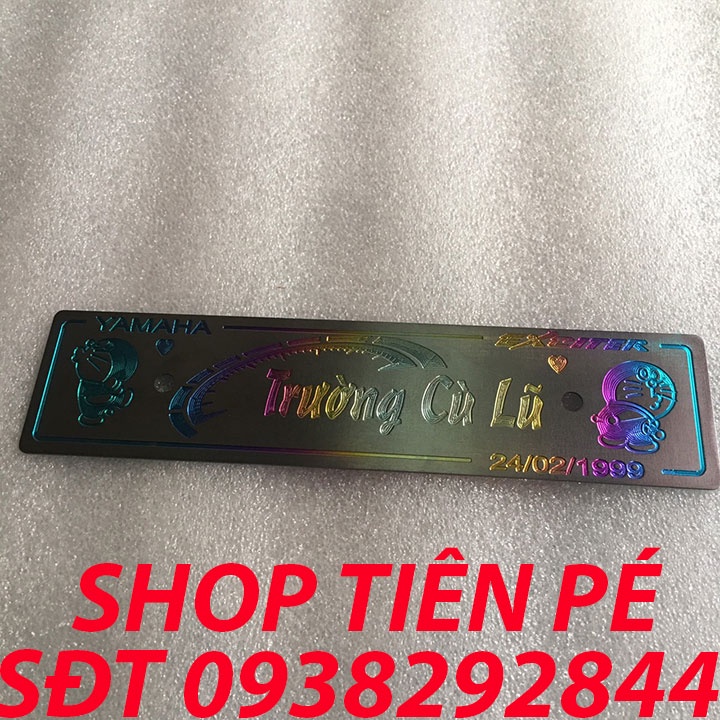 BẢNG TÊN TITAL LÀM THEO YÊU CẦU CÁC DÒNG XE HÀNG CAO CẤP