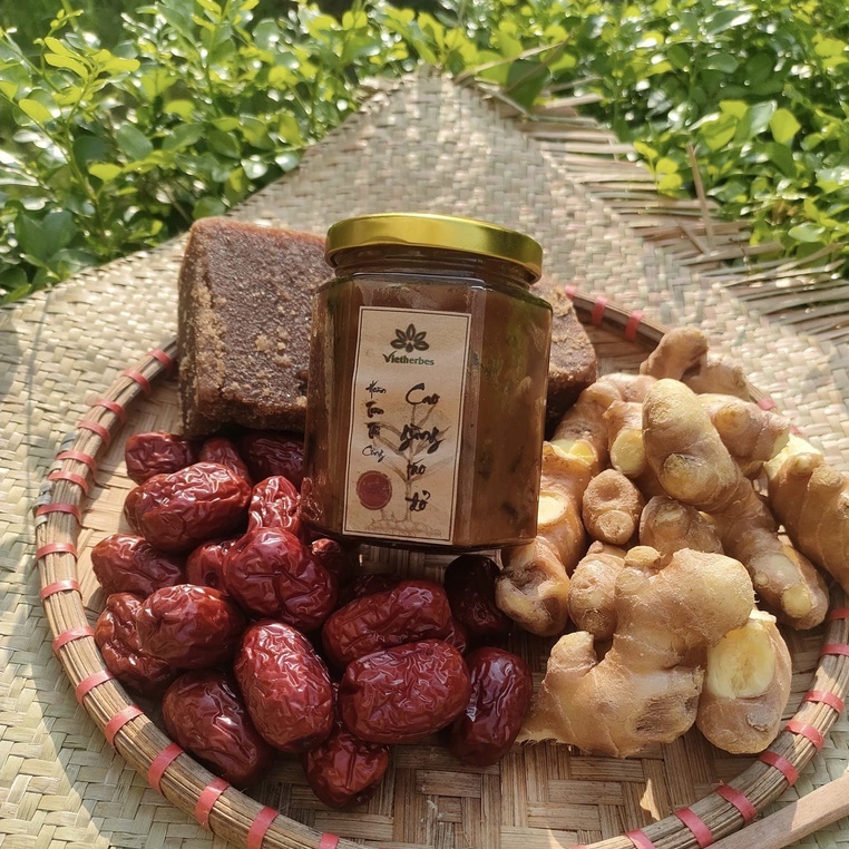 Cao gừng táo đỏ Vietherbes 200g