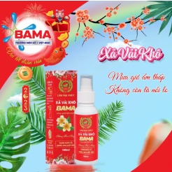 Xả Vải Khô Lâm Đại Phúc BAMA Mẫu Mới Nhất Mầu Đỏ, Chai Nước Hoa Xịt Thơm Khử Mùi Quần Áo Làm Mềm Vải Lưu Hương Bền Lâu