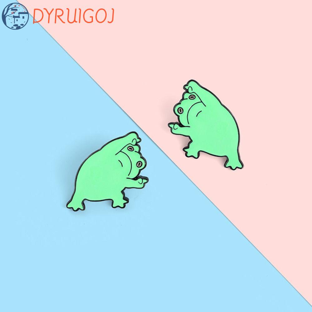 Huy Hiệu Cài Áo Hình Chú Ếch Con Đáng Yêu Thời Trang