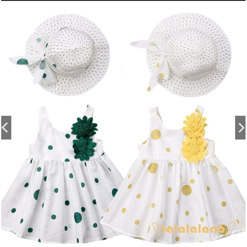 THANH LÝ HÀNG LẺ SIZE TẶNG MŨ KÈM] VÁY THÔ ĐŨI ĐÍNH HOA HÀNG QUẢNG CHÂU