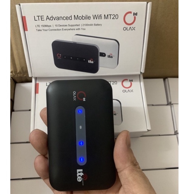 Bộ Phát Wifi 4G Olax MT20 chính hãng 150M