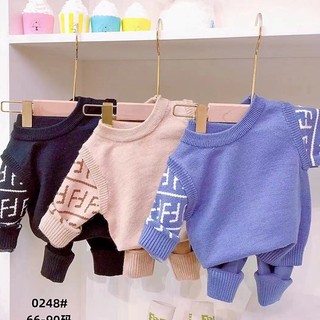 Bộ len cho bé trai, Bộ len size nhí hàng quảng châu, Set bộ len cao cấp hàng quảng châu