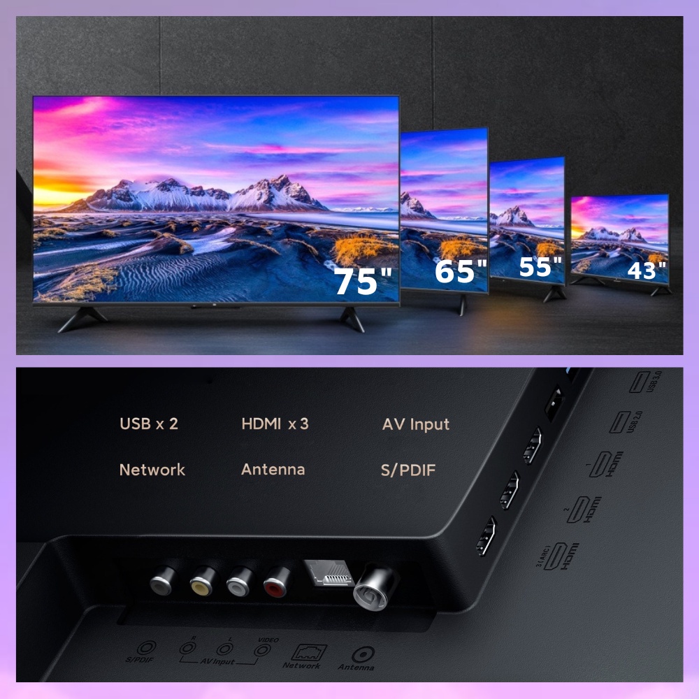 Tivi Xiaomi EA 43 55 65 75 inch Màn Hình 4k Android TV | BigBuy360 - bigbuy360.vn