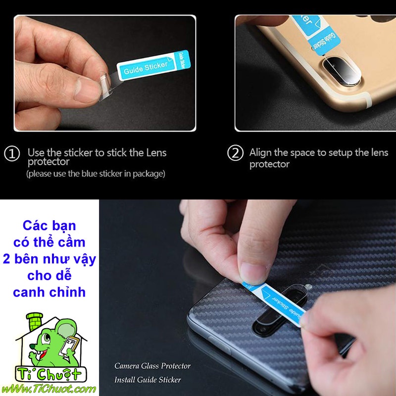 Kính Cường Lực Chống Trầy Camera iPhone X/ XS/ XS MAX