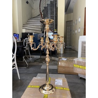 ✨ Chân Trụ Nến 5 Đầu Trang Trí Tiệc Cưới, Nhà Hàng, Sự Kiện (ảnh+clip thật) ✨