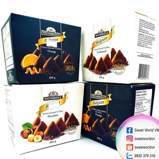 Socola tươi Truffles cao cấp Waterbridge - Canada