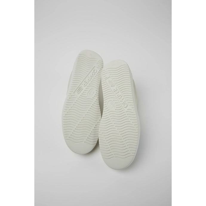 Giày nam Camper Twins White non-dyed leather and suede K100743