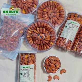 500G Hạt Điều Rang Muối Nguyên Lụa Bình Phước