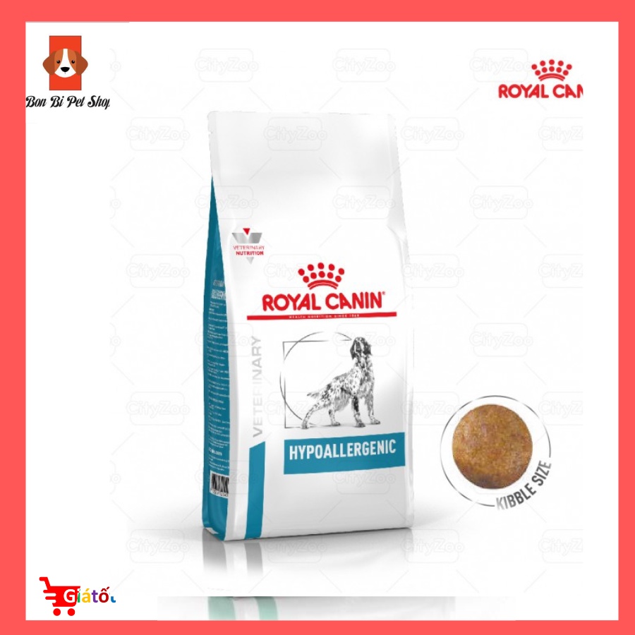 THỨC ĂN CHO CHÓ BỊ DỊ ỨNG ROYAL CANIN HYPOALLERGENIC CANINE 2kg