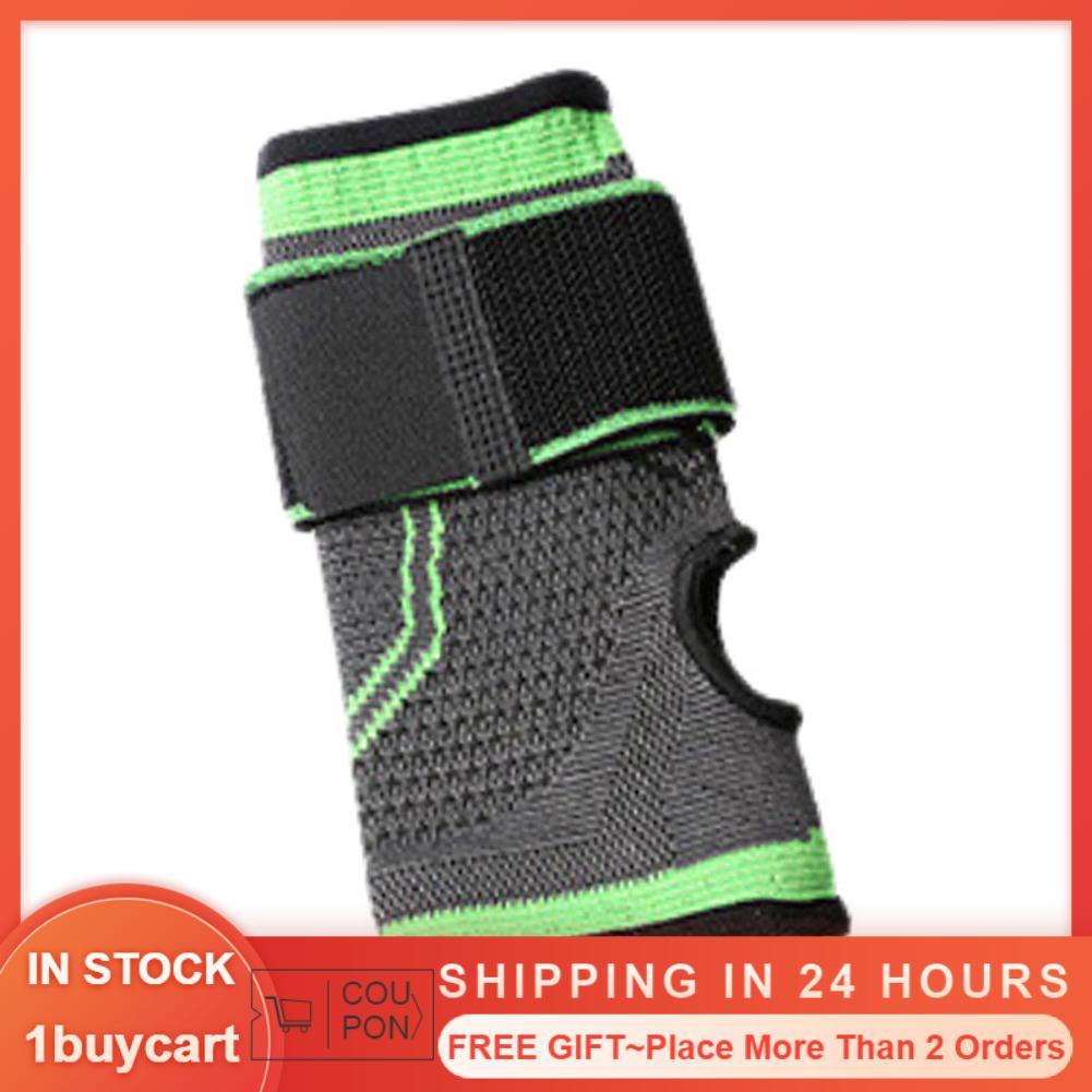 1buycart Wrist Brace Strap Stretchy Breathable Compression Shock Absorbing Sports Protector