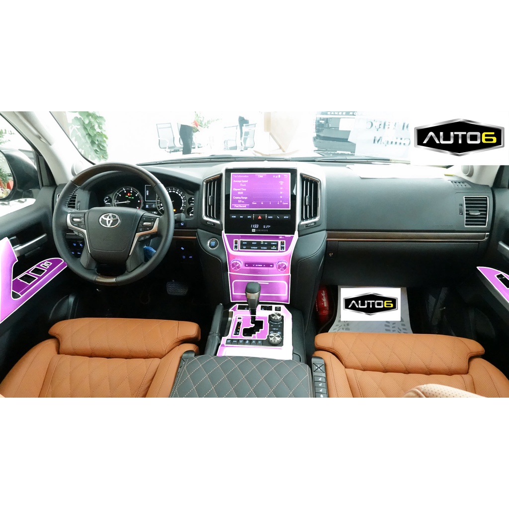 LAND CRUISER 16-21: Phim PPF dán bảo vệ nội thất ô tô - AUTO6 &lt;Cam kết chuẩn form, chống xước và che mờ các vết xước cũ&gt;