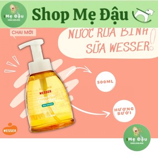 Nước rửa bình sữa Wesser mẫu mới nhất