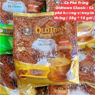Date 2024 Cà phê trắng oldtown white coffee Malaysia classic