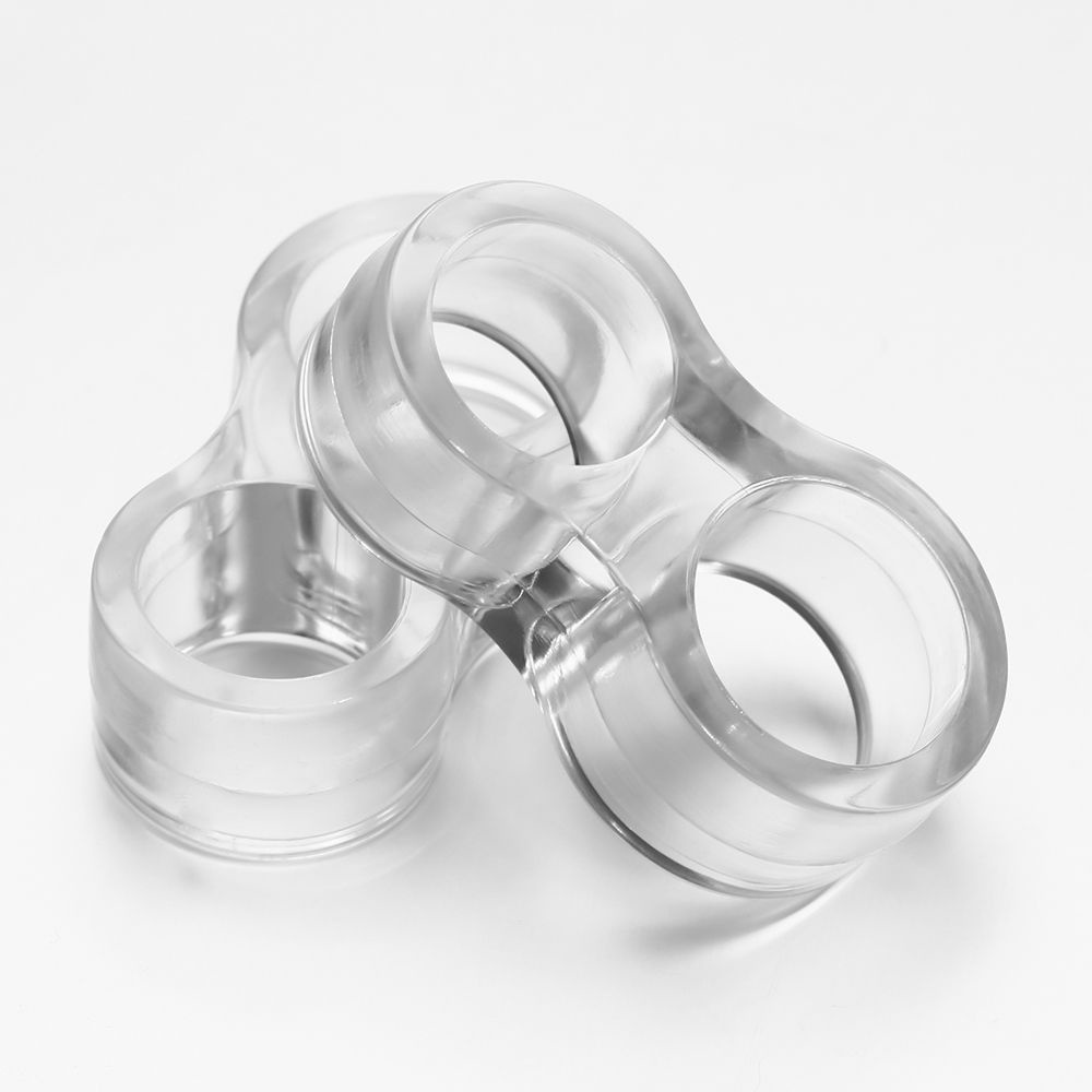 Vòng Chặn Cửa Bằng Cao Su PVC Trong Suốt Chống Va Chạm Bảo Vệ An Toàn Cho Nhà Ở