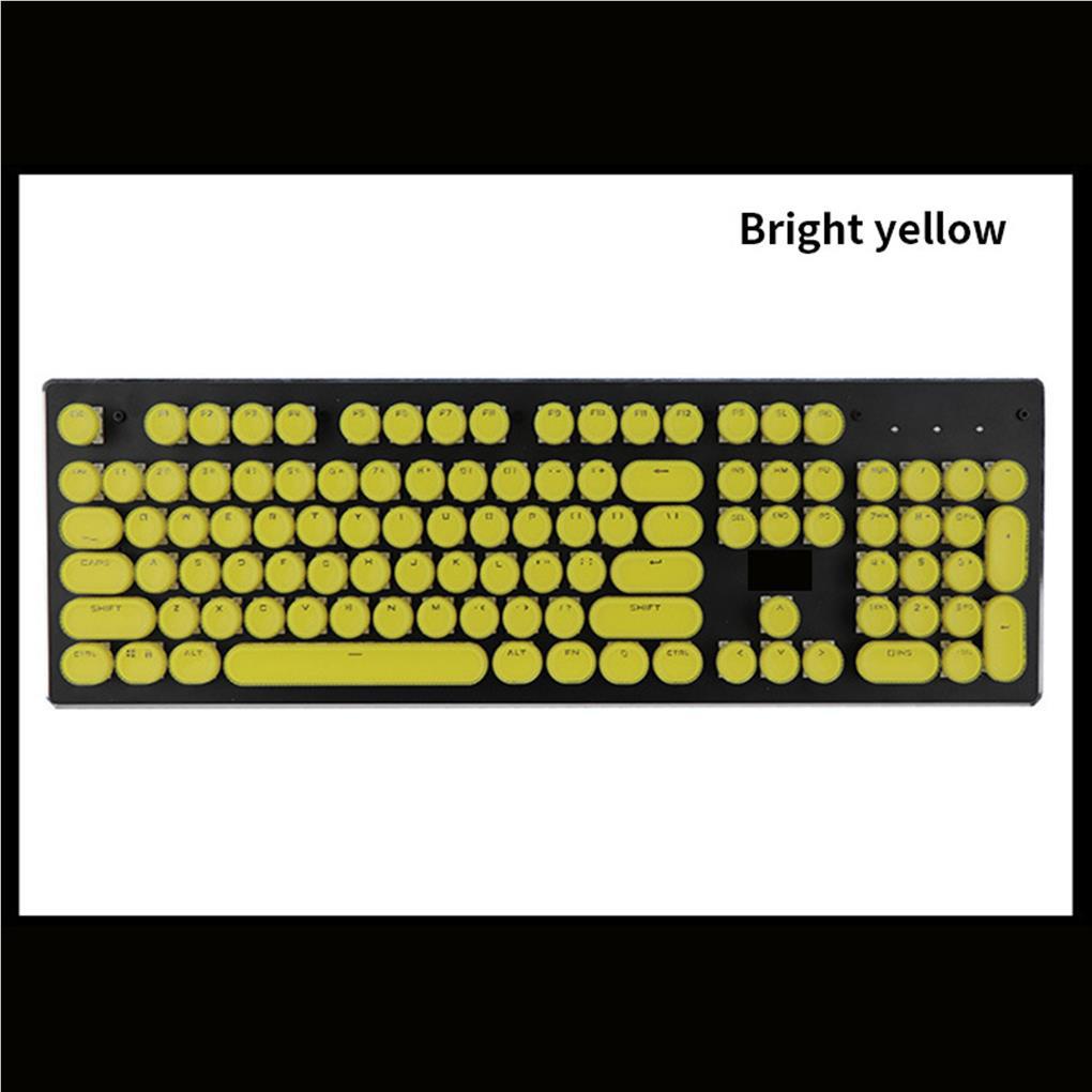 Bộ Vỏ Bọc Bàn Phím Không Dây 104 Phím Bằng ABS Hình Tròn Siêu Bền Tiện Dụng Cho Gia Đình