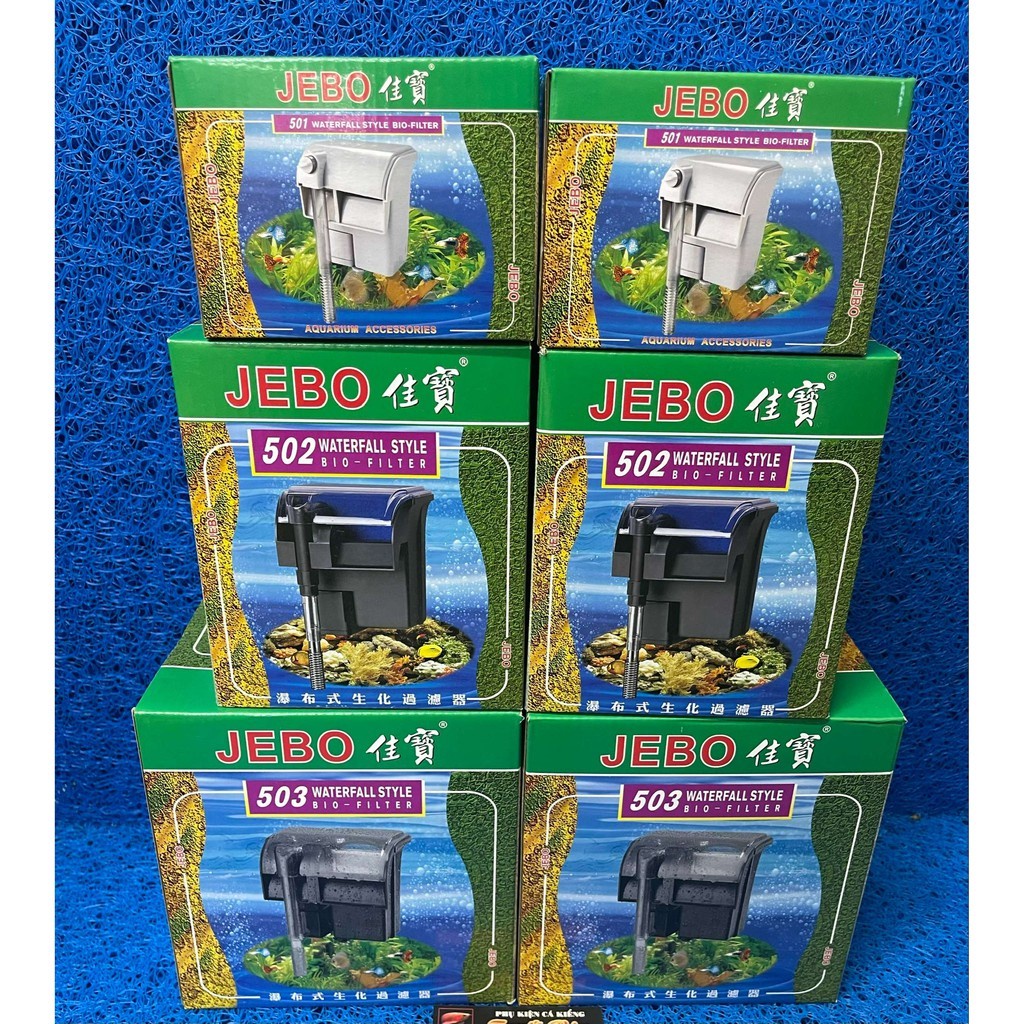 Lọc thác JEBO 501 - 502 - 503 cho bể cá