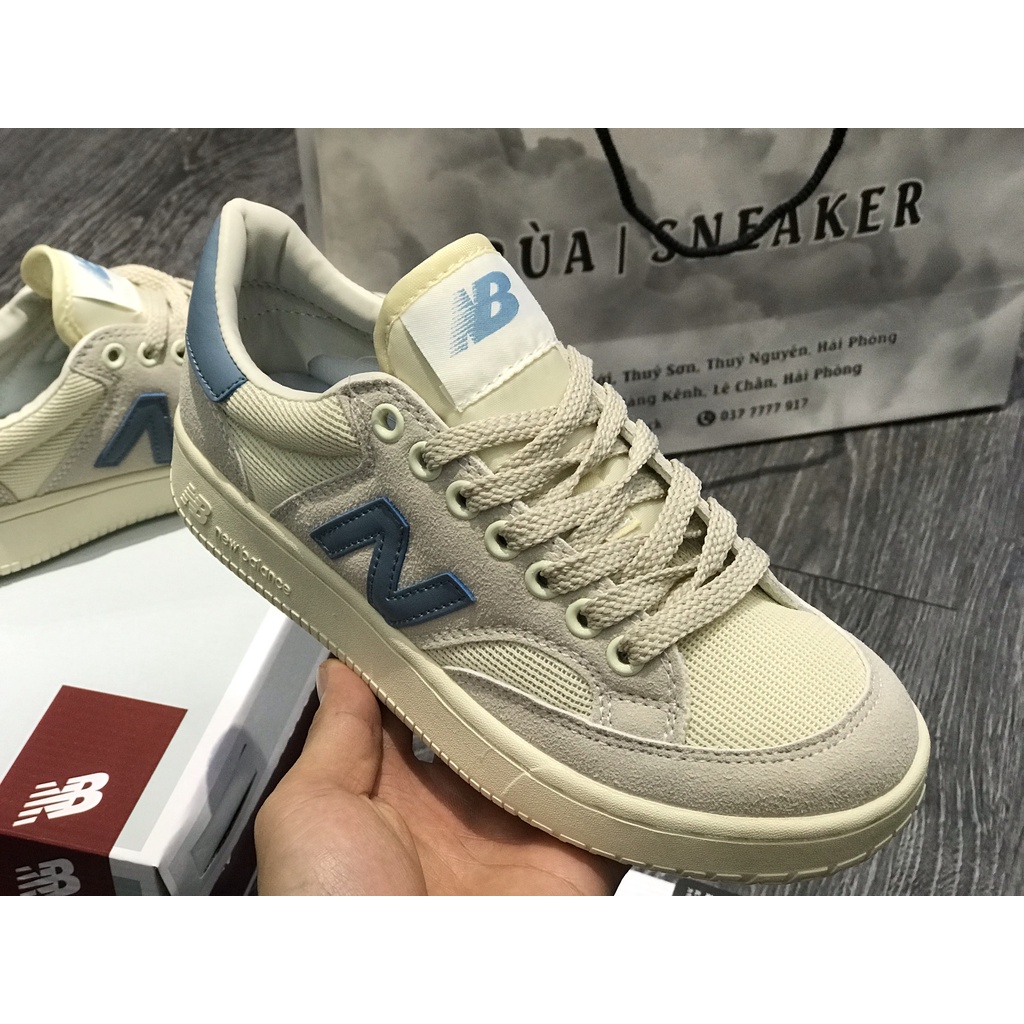 Siêu Phẩm Giày Thể Thao Sneaker New.Balan.ce Pro Xanh Da Trời Cao Cấp Ảnh Thật + freeship + Tặng Tất