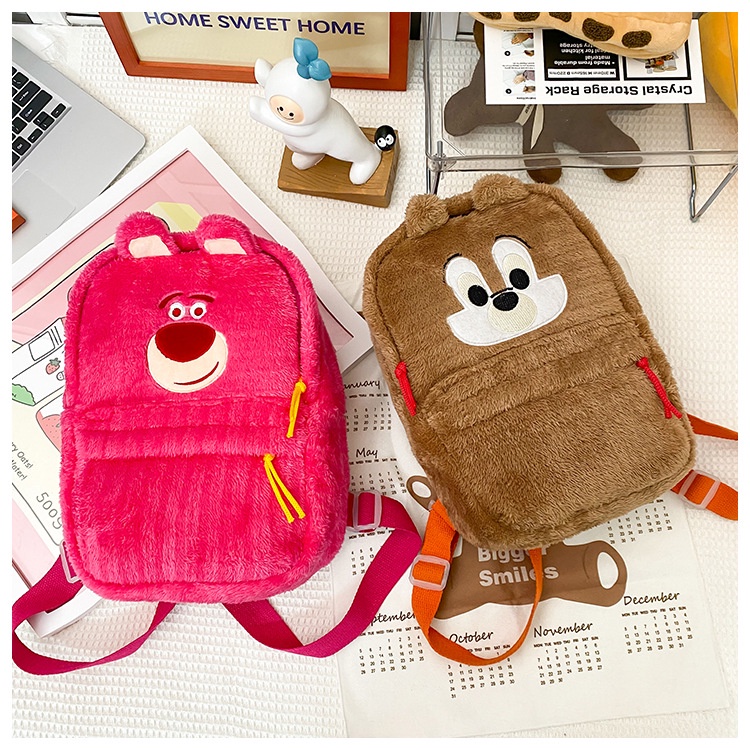 Ba Lô Đi Học Hình Gấu Bông Hoạt Hình Disney Đáng Yêu Cho Người Lớn Và Trẻ Em