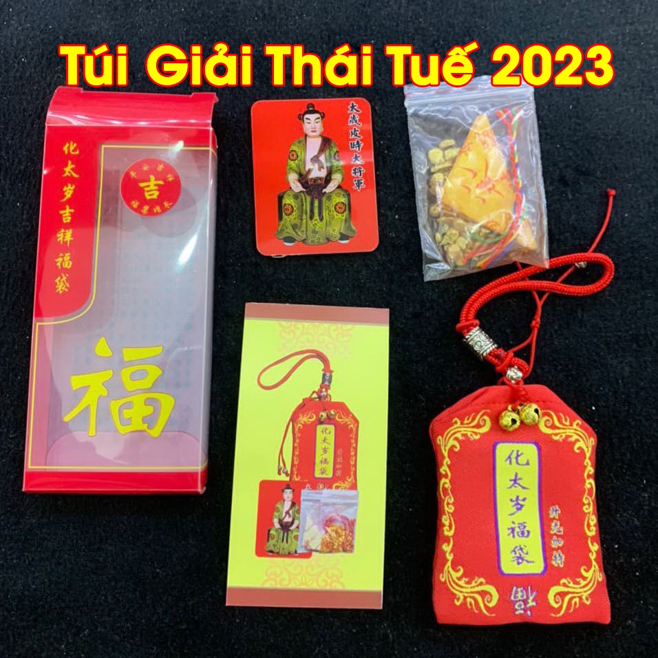 Combo túi giải thái tuế 2023 - TÝ - NGỌ - MÃO - DẬU - THÌN