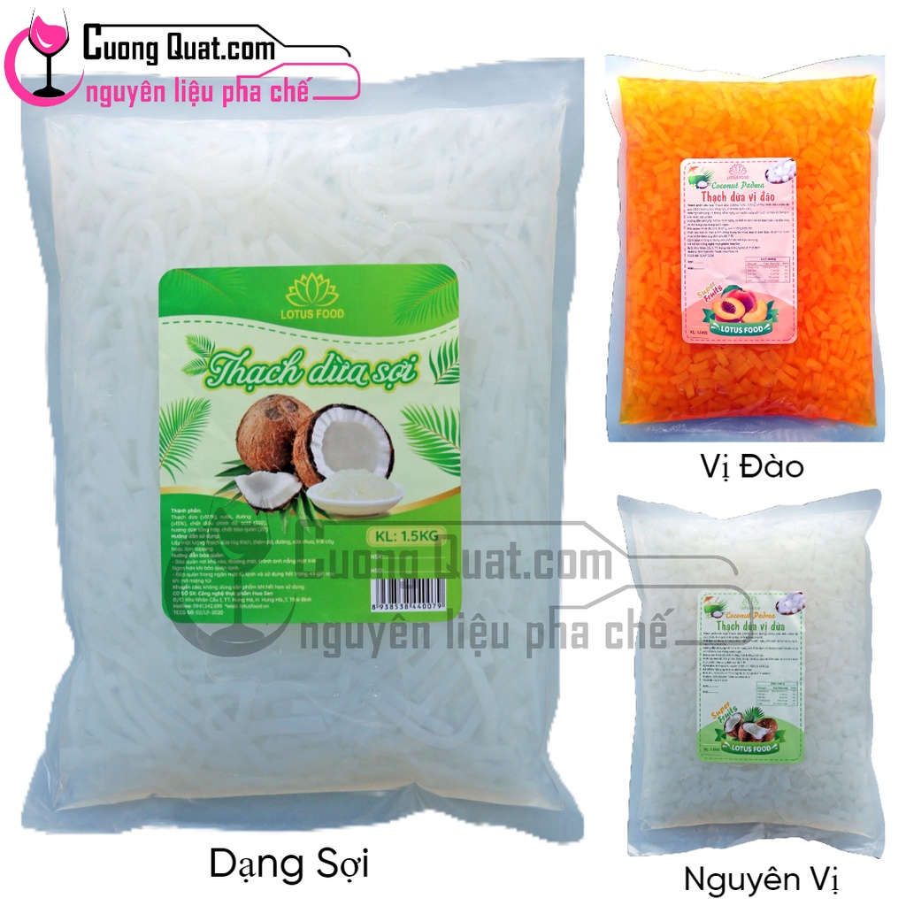 Thạch Dừa LOTUS 1,5KG