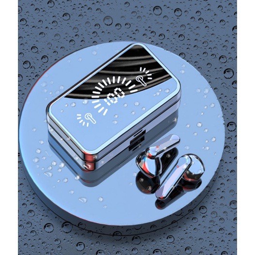 Tai Nghe Không Dây S20 Pro Bluetooth V5.2 - Âm Thanh Hifi 9D Cực Hay Có Micro màn hình LED chống thấm nước,Pin Trâu