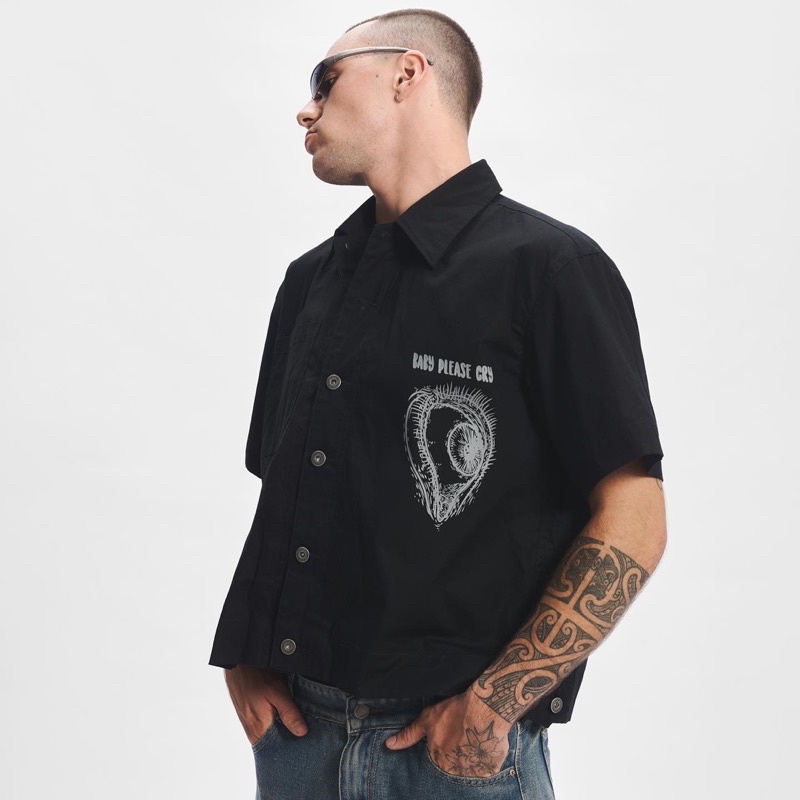 #roiworkshop Áo Sơ Mi Phom Dáng Boxy Unisex chính hãng của RỐI