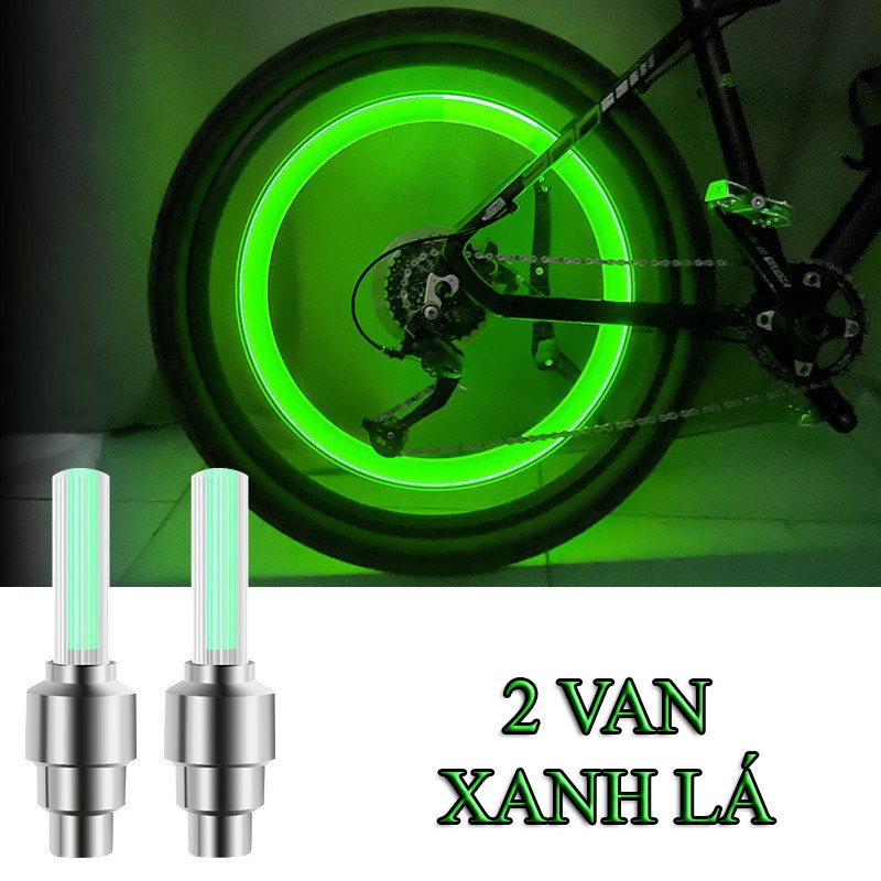 Bộ 2 đèn led gắn chân van xe máy, xe đạp, xe oto