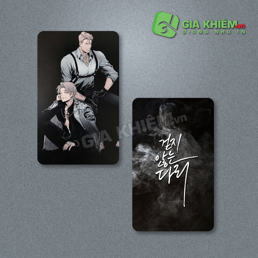 Card bo góc giấy truyện LEG WHICH CANT NOT WALK