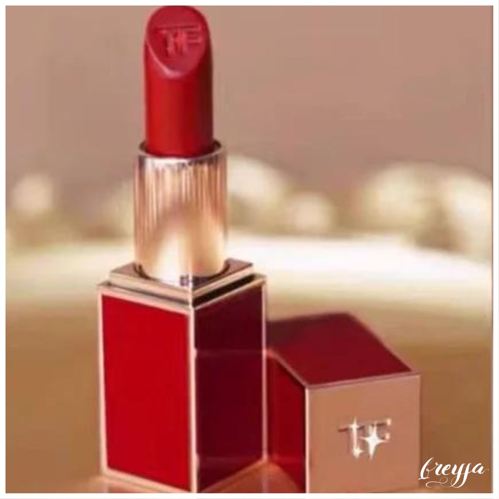 Son Tom Ford #16 Scarlet Rouge Scented - Tone Màu Đỏ Thuần Đầy Quyền Lực, Sang Chảnh Thu Hút Mọi Ánh Nhìn, Chất Son Mướt
