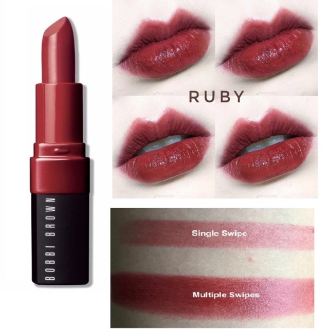 Son Bobbi Brown Crush Lip Color Ruby