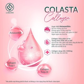 cốm colasta (hộp 30 gói)