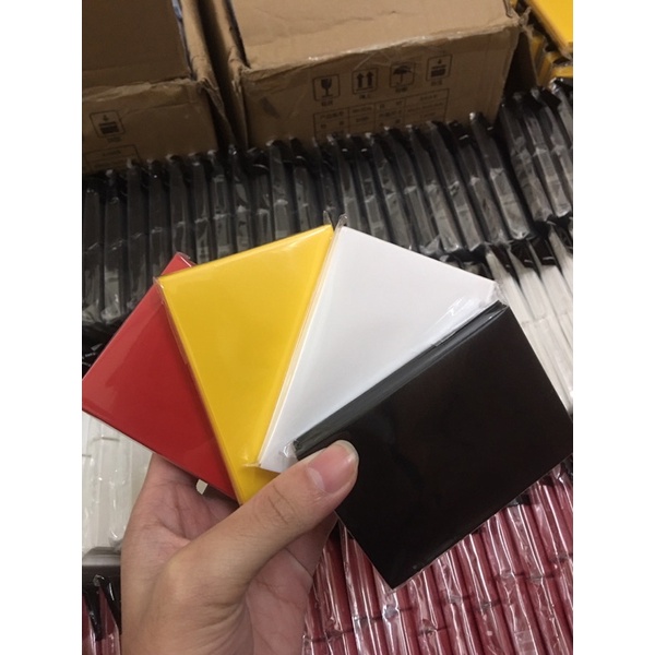 Bộ 50 Sleeve màu, nhám Size 63x90mm cho thẻ bài Yugioh