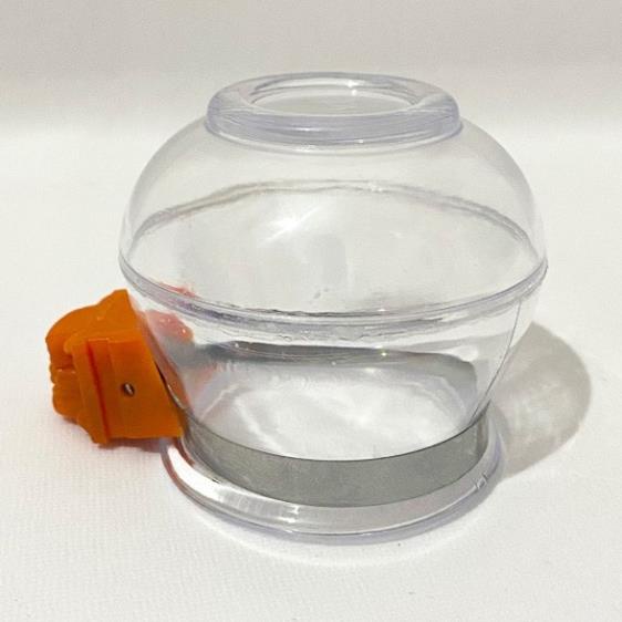 Cóng chim chào mào chất liệu meka tai vàng phụ kiện lồng chim